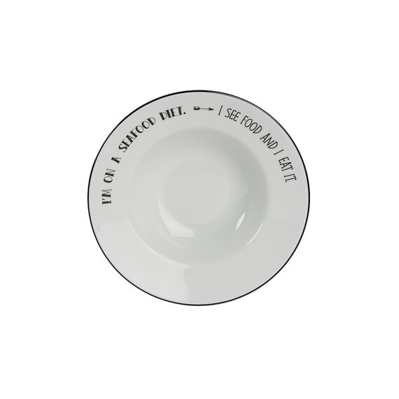 BE HAPPY Тарелка глубокая 25 см, Porland