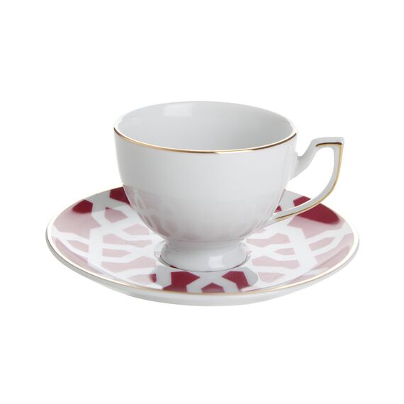 MOROCCO DS.5 Чайная пара 170 мл (чашка с ручкой, блюдце), Porland