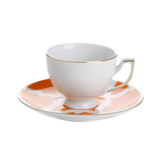 MOROCCO DS.3 Чайная пара 170 мл (чашка с ручкой, блюдце), Porland