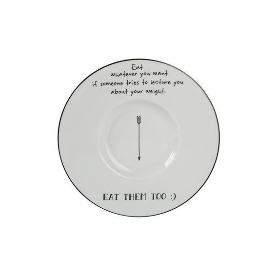 BE HAPPY Тарелка обеденная гурмэ 28 см, Porland