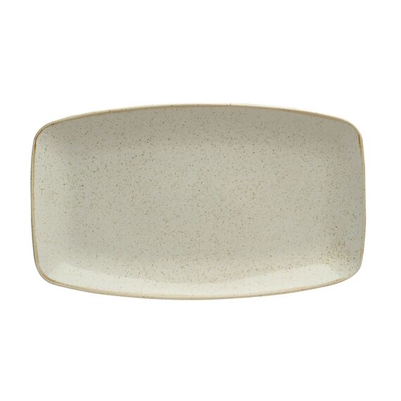 Тарелка прямоугольная 31*18 см фарфор цвет бежевый Seasons, Porland