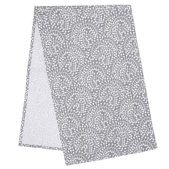 Дорожка на стол серого цвета с принтом Спелая Смородина из коллекции Scandinavian touch, 45х150 см, Tkano, изображение 3