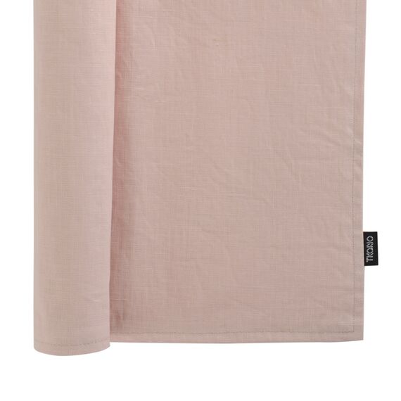 Салфетка под приборы из умягченного льна с декоративной обработкой пыльная роза Essential, 35х45 см, Tkano, изображение 4