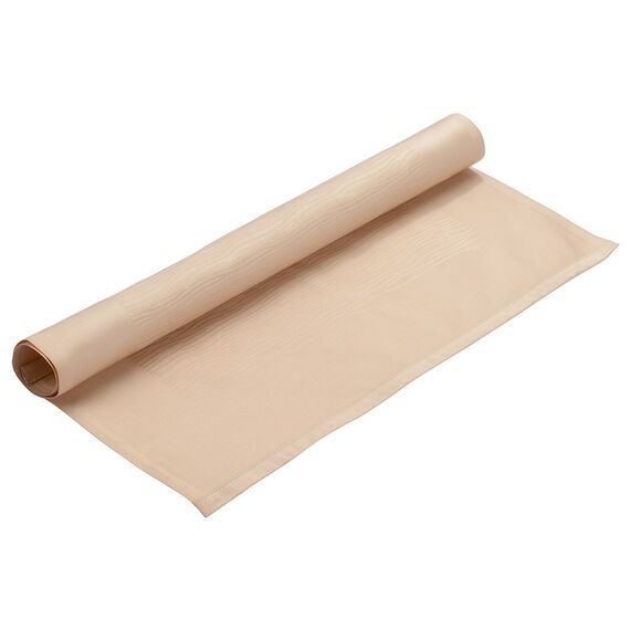 Салфетка сервировочная жаккардовая бежевого цвета из хлопка с вышивкой из коллекции Essential, 53х53 см, Tkano, изображение 4