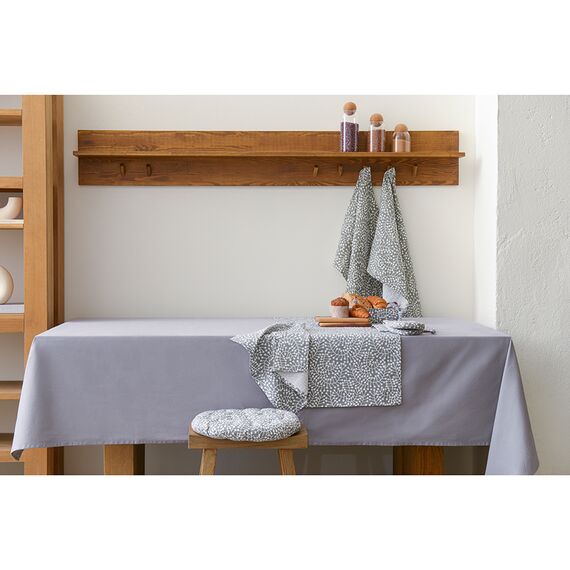 Дорожка на стол серого цвета с принтом Спелая Смородина из коллекции Scandinavian touch, 45х150 см, Tkano, изображение 2