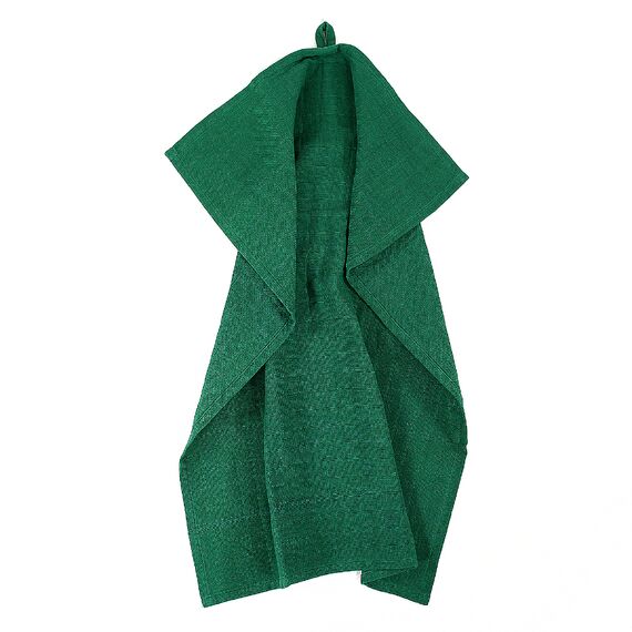 Набор муслиновых кухонных полотенец с графичным принтом Папоротник Russian North, 50х70 см, Tkano, изображение 5