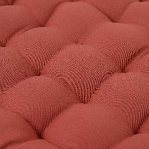 Подушка на стул из хлопка терракотового цвета из коллекции Prairie, 40х40 см, Tkano, изображение 2