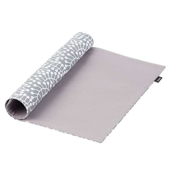 Салфетка двухсторонняя под приборы серая с принтом Спелая Смородина из коллекции Scandinavian touch, 35х45 см, Tkano, изображение 2