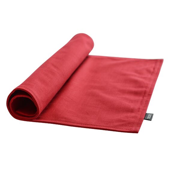 Салфетка под приборы красного цвета из хлопка Russian North, 35х45 см, Tkano, изображение 3