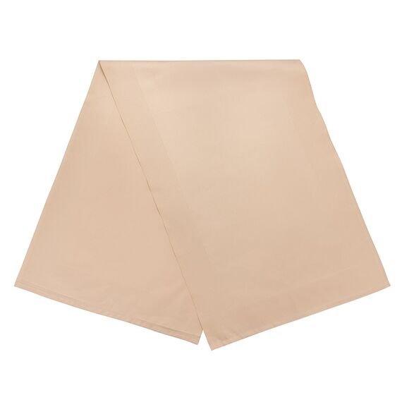 Дорожка на стол классическая бежевого цвета из хлопка из коллекции Essential, 53х150 см, Tkano, изображение 2