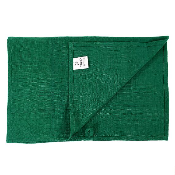 Набор муслиновых кухонных полотенец с графичным принтом Папоротник Russian North, 50х70 см, Tkano, изображение 9