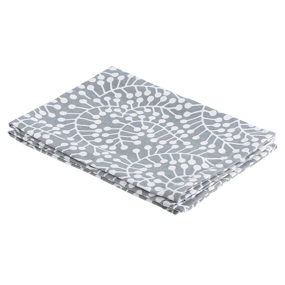 Набор из двух салфеток сервировочных серого цвета с принтом Спелая Смородина из коллекции Scandinavian touch, 45х45 см, Tkano, изображение 2