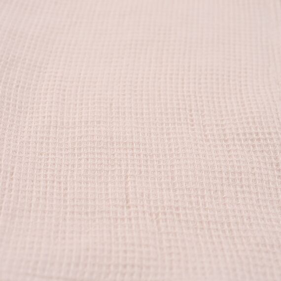 Полотенце кухонное вафельное из умягченного льна цвета пыльной розы из коллекции Essential, 47x70 см, Tkano, изображение 8