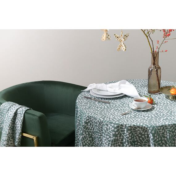 Салфетка белого цвета с фактурным рисунком из хлопка из коллекции Essential, 53х53см, Tkano, изображение 5