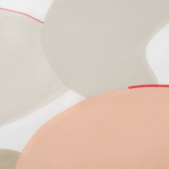 Дорожка на стол из хлопка бежевого цвета с авторским принтом из коллекции Freak Fruit, 45х150 см, Tkano, изображение 4