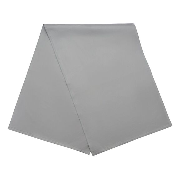 Дорожка серого цвета с фактурным рисунком из хлопка из коллекции Essential, 53х150см, Tkano, изображение 3