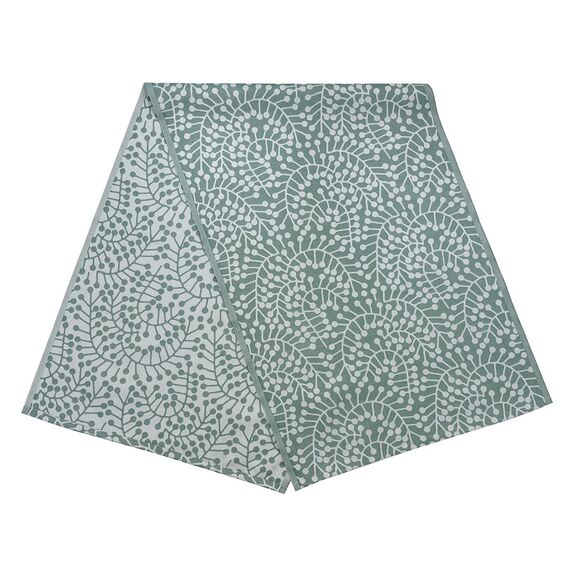 Дорожка из хлопка зеленого цвета с рисунком Спелая смородина, Scandinavian touch, 53х150см, Tkano, изображение 5