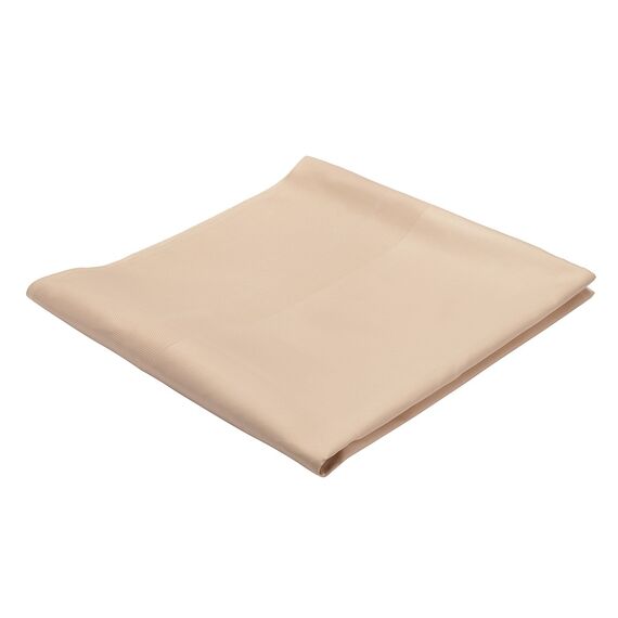 Скатерть классическая бежевого цвета из хлопка из коллекции Essential, 180х180 см, Tkano, изображение 4