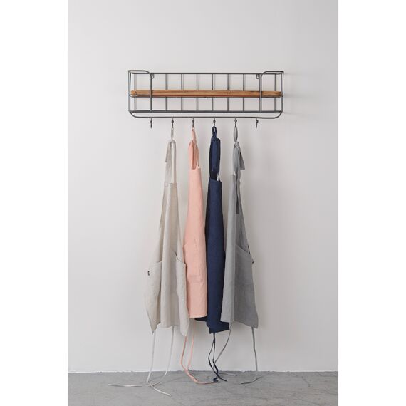 Фартук из умягченного льна серого цвета Essential, 70х82 см, Tkano, изображение 2