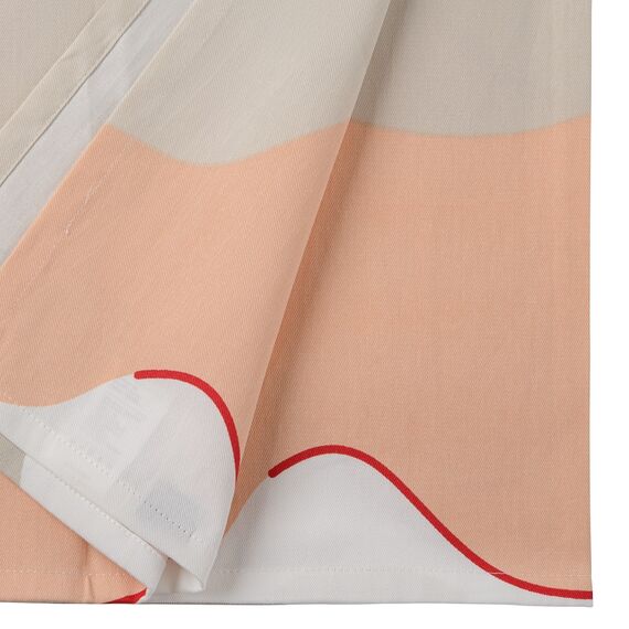 Скатерть из хлопка бежевого цвета с авторским принтом из коллекции Freak Fruit, 170х170 см, Tkano, изображение 5