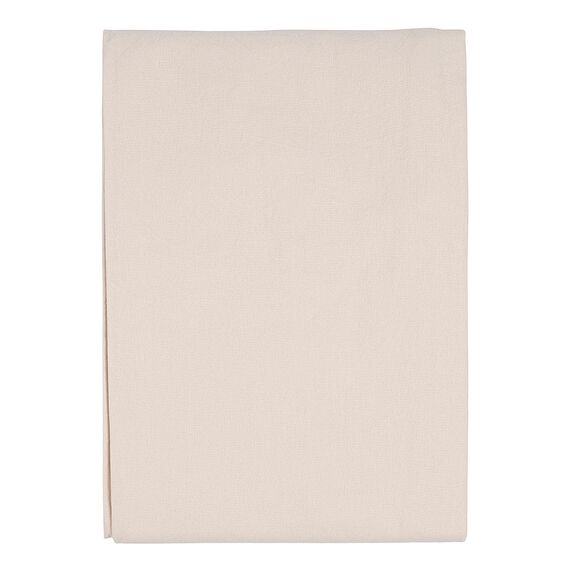 Скатерть из хлопка бежево-серого цвета из коллекции Scandinavian touch, 170х250 см, Tkano