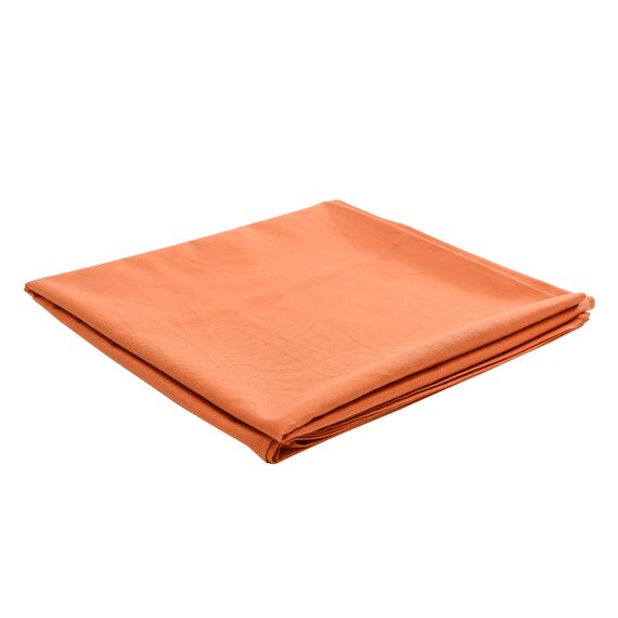 Скатерть на стол из хлопка оранжевого цвета Russian North, 170х170 см, Tkano, изображение 5