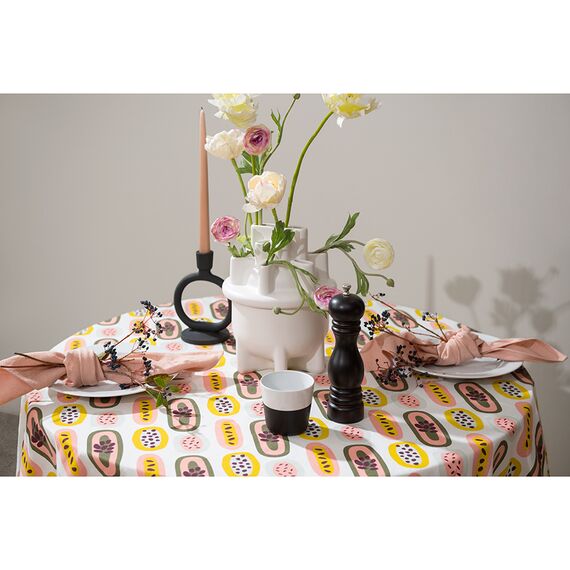 Салфетка сервировочная салфетка из умягченного льна розово-пудрового цвета из коллекции Essential, 45х45 см, Tkano, изображение 5