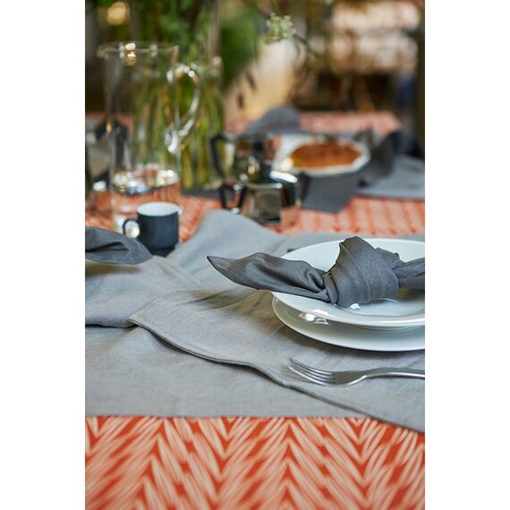 Скатерть на стол из хлопка с графичным принтом Колосья Russian North, 150х250 см, Tkano, изображение 7