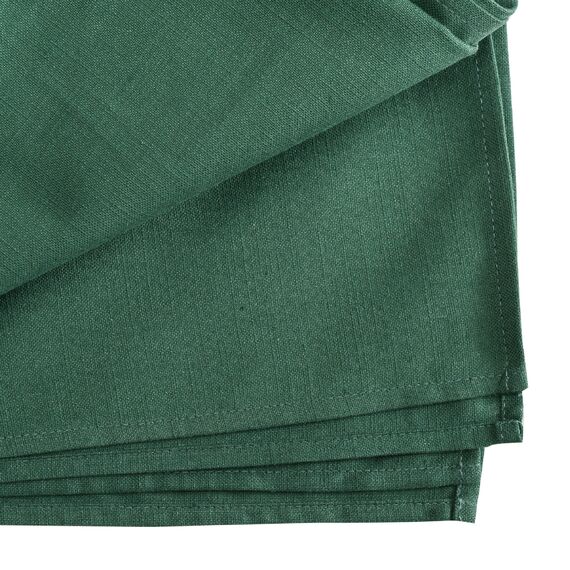 Скатерть на стол из хлопка зеленого цвета Russian North, 150х250 см, Tkano, изображение 6