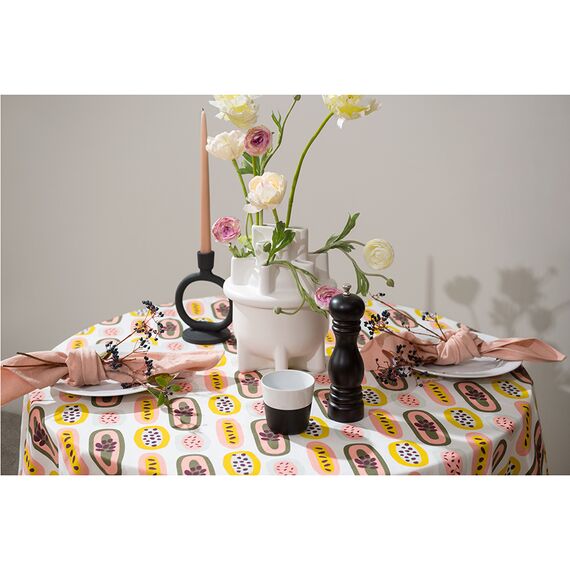 Скатерть на стол с принтом Passion Fruit из коллекции Wild, 170х170 см, Tkano, изображение 4