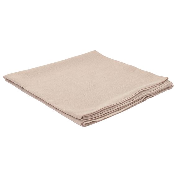 Скатерть из стираного льна бежевого цвета из коллекции Essential, 150х250 см, Tkano, изображение 6