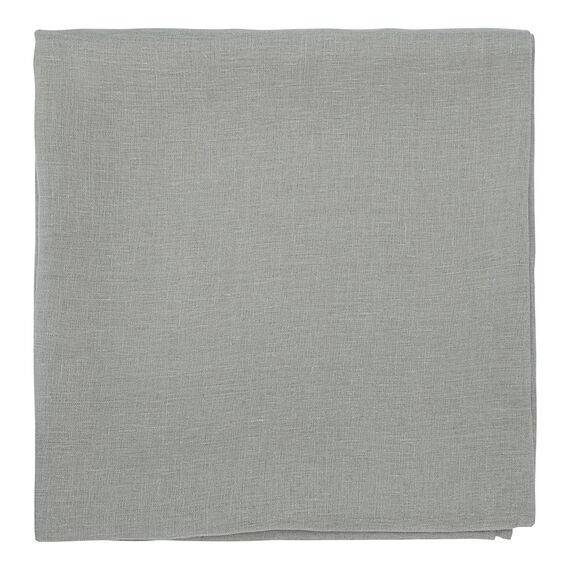 Скатерть из стираного льна серого цвета из коллекции Essential, 150х250 см, Tkano