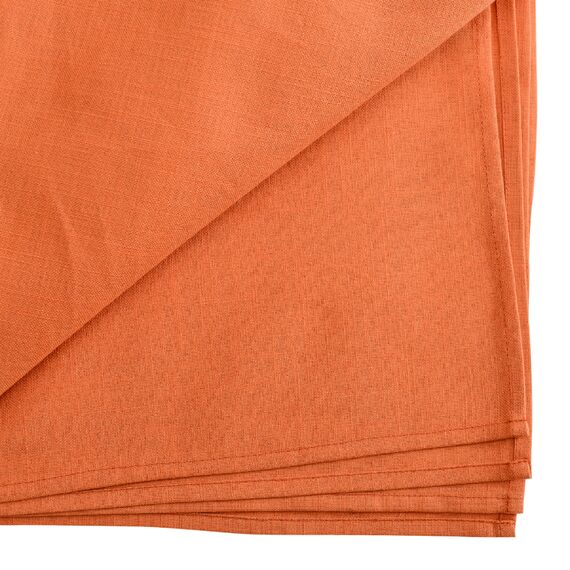 Скатерть на стол из хлопка оранжевого цвета Russian North, 170х170 см, Tkano, изображение 6