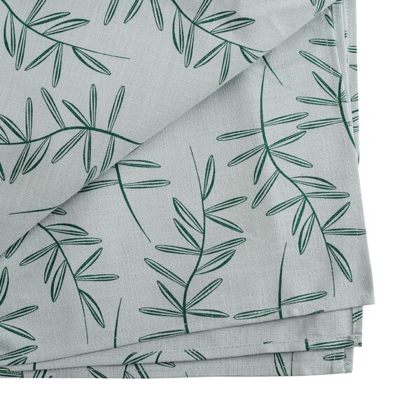 Скатерть на стол из хлопка с графичным принтом Папоротник Russian North, 170х170 см, Tkano, изображение 7