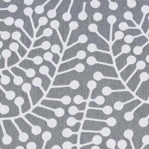 Скатерть серого цвета с принтом Спелая Смородина из коллекции Scandinavian touch, 170х170 см, Tkano, изображение 5