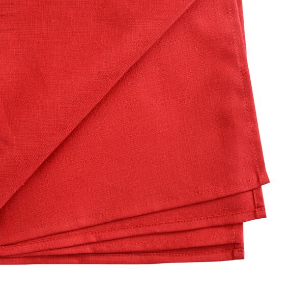 Скатерть на стол из хлопка красного цвета Russian North, 150х250 см, Tkano, изображение 7