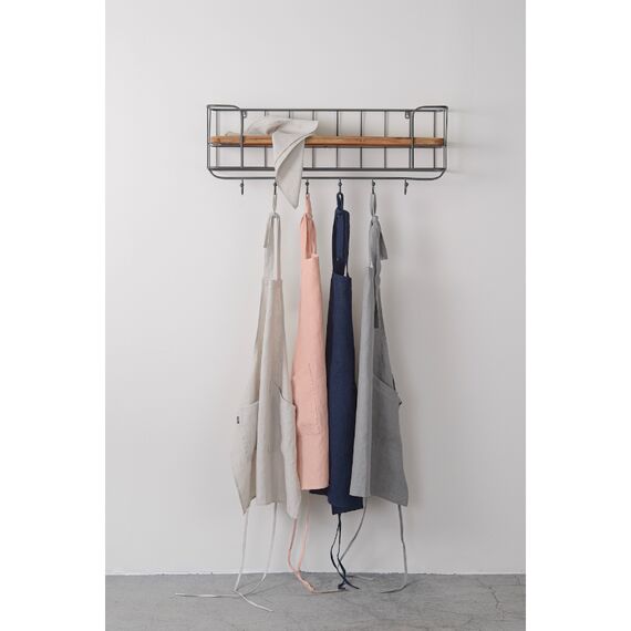 Фартук из умягченного льна бежевого цвета, 70х82 см, Tkano, изображение 3