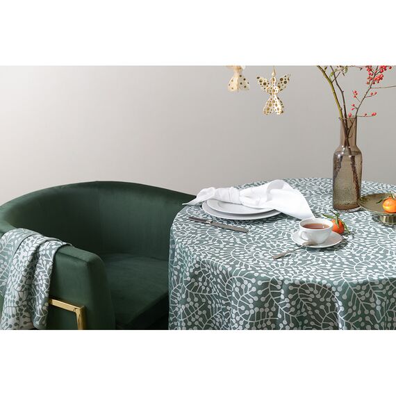 Салфетка сервировочная классическая белого цвета из хлопка из коллекции Essential, 53х53 см, Tkano, изображение 2