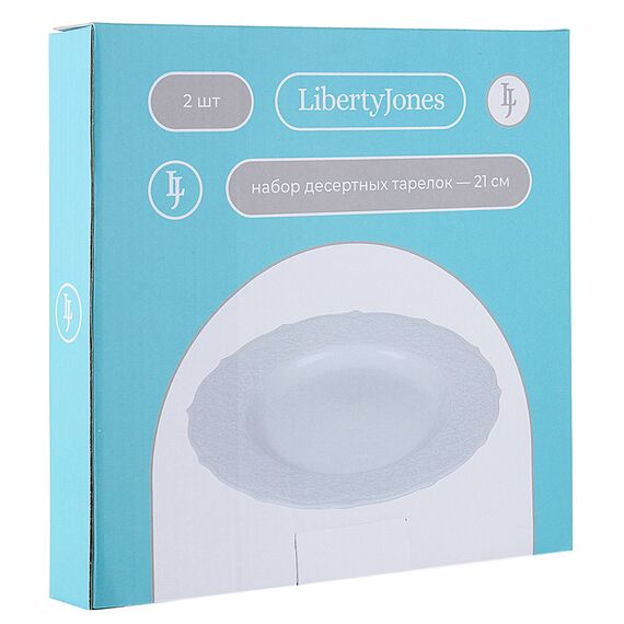 Набор десертных тарелок Tracery, ?21 см, 2 шт., Liberty Jones, изображение 6