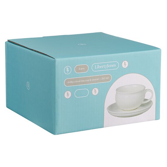 Набор чайных пар Milky Cloud, 250 мл, 2 шт., Liberty Jones, изображение 3