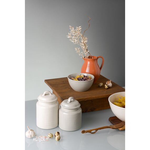 Банка для хранения In The Village, 1 л, серая, Liberty Jones, изображение 4