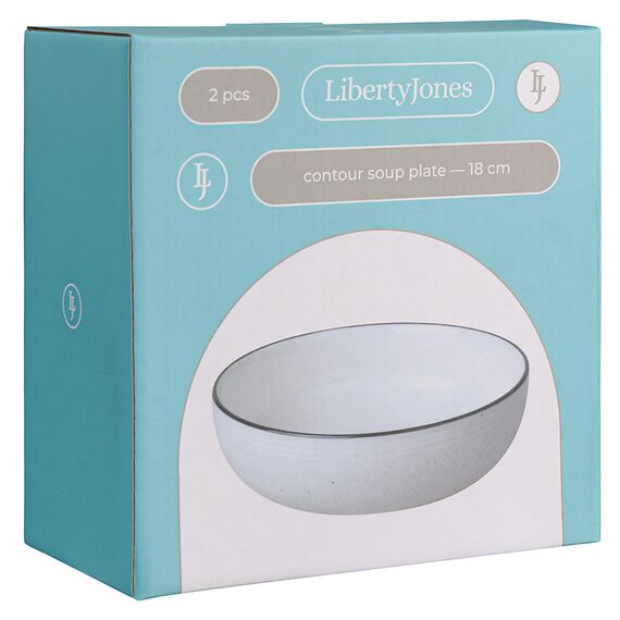 Набор глубоких тарелок Contour, ?18 см, 2 шт., Liberty Jones, изображение 13