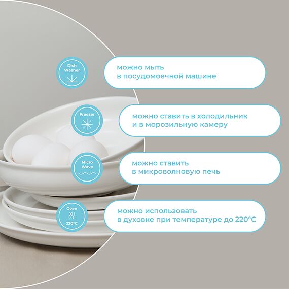 Набор тарелок Milky Cloud, ?21 см, 2 шт., Liberty Jones, изображение 15