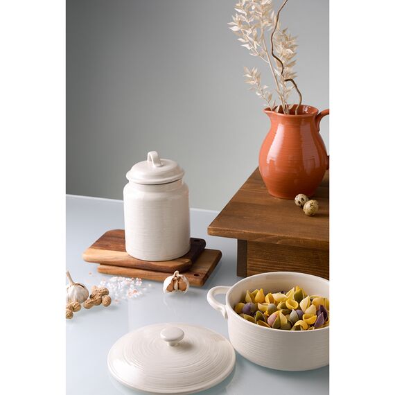 Банка для хранения In The Village, 1,3 л, светло-бежевая, Liberty Jones, изображение 5