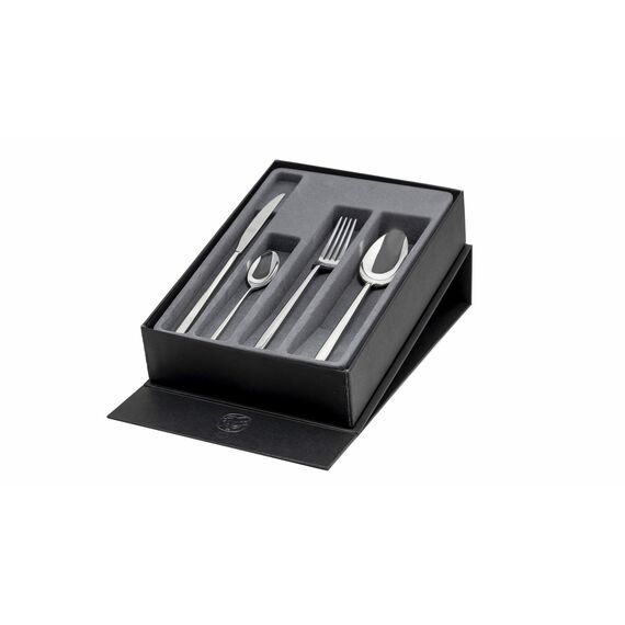 Набор из 24 столовых приборов на 6 персон, нержавеющая сталь, Stiletto, Broggi, изображение 3