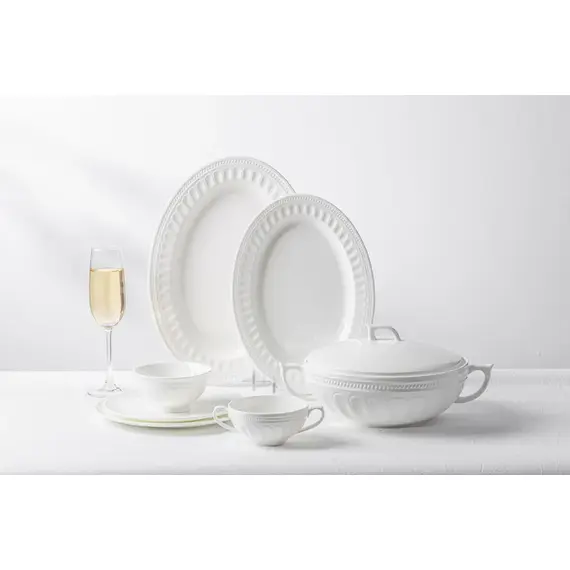 Салатник на ножке 20 см, 1650 мл, серия Rome, Home chef, изображение 3