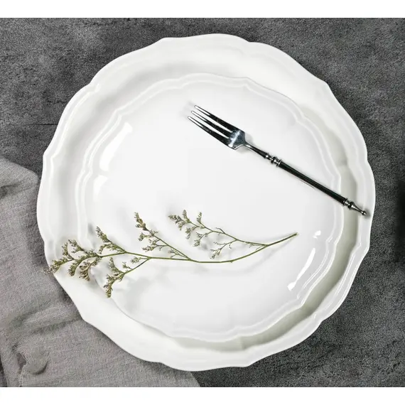 Тарелка обеденная 25 см, серия Flower, Home chef, изображение 2