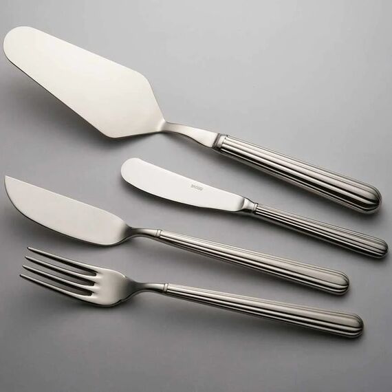 Набор из 24 столовых приборов на 6 персон, нержавеющая сталь, Metropolitan, Broggi, изображение 5