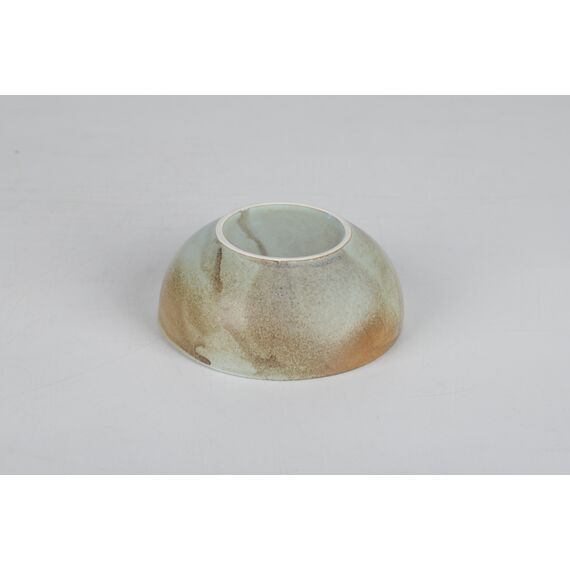 Салатник 250 мл, 11,5 см, h 4,5 см, коричнево-бирюзовый,  серия Shade, Home chef, изображение 8