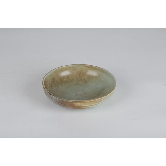 Салатник 660 мл, 19 см, h 4,5 см, коричнево-бирюзовый, серия Shade, Home chef, изображение 5